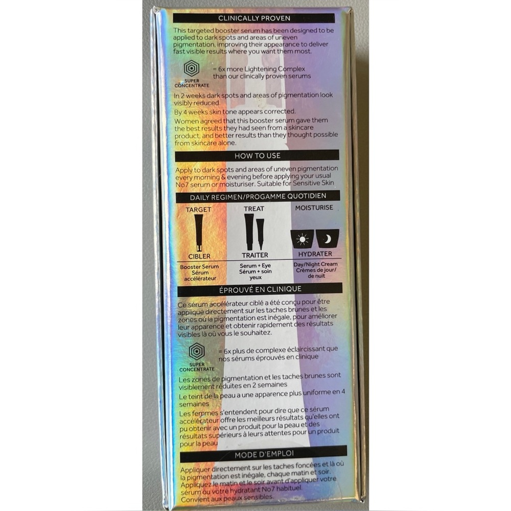 No7 Laboratories Dark Spot Correcting Booster Serum - Picture 2 of 3